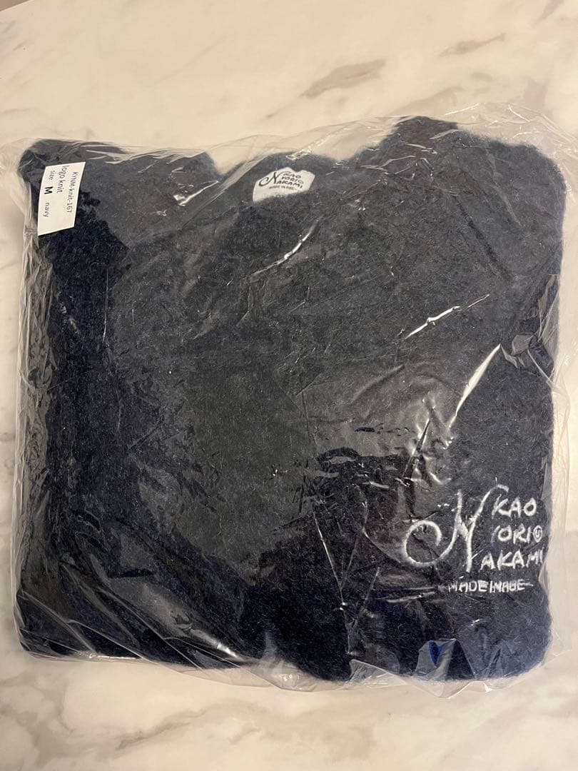 【完売品・新品】kaoyorinakami ネイビーMサイズ