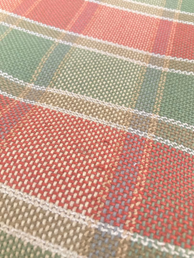 ☆超激レア 広松木工 COTTA コッタチェア ロッキングする座椅子 チェック柄