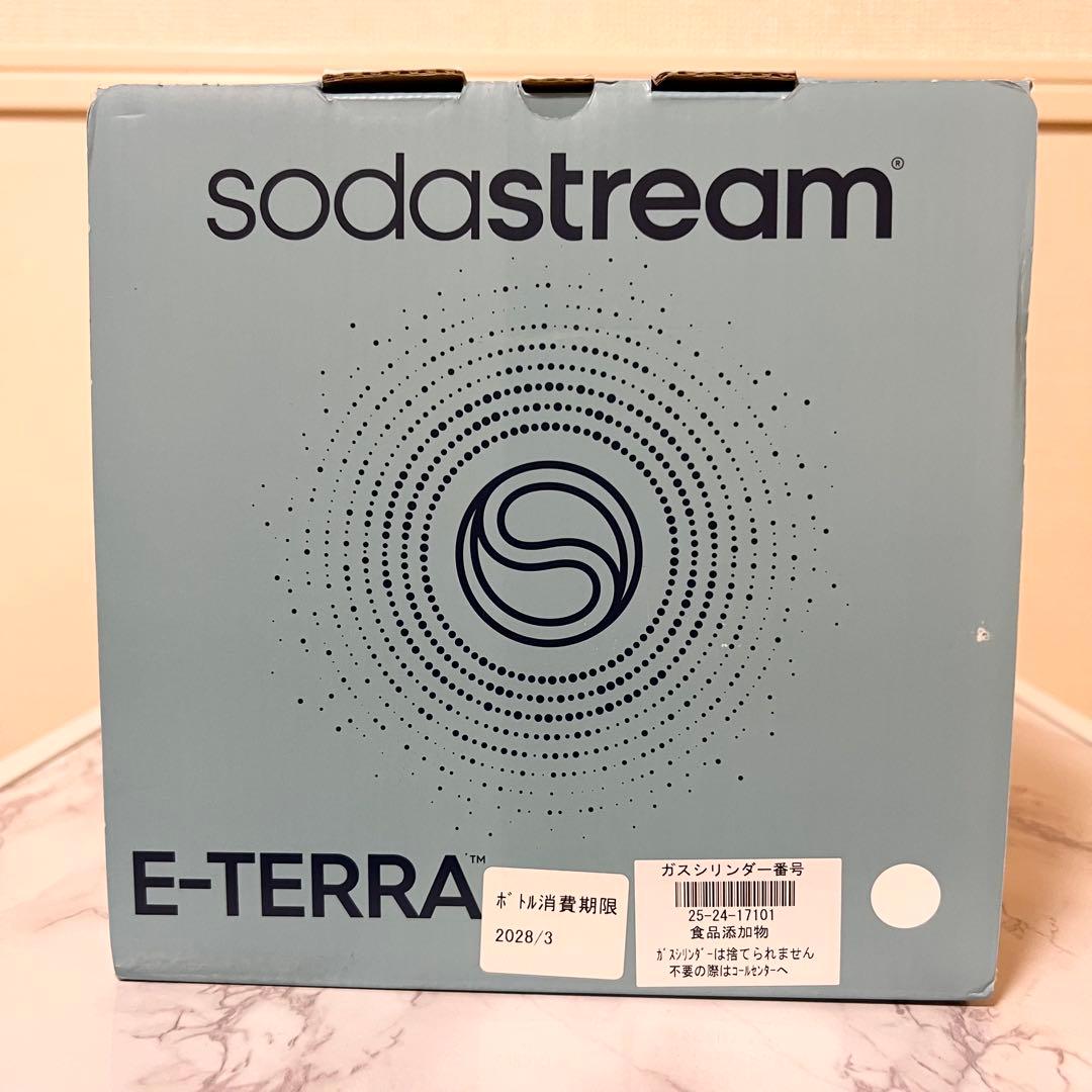 SodaStream E-TERRA ソーダーストリーム ホワイト