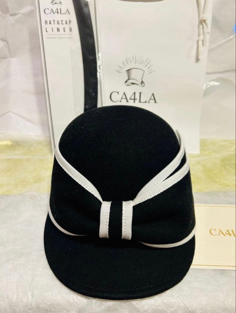 カシラ　CA4LA キャスケット　ブラック　新品未使用　　タグ付き