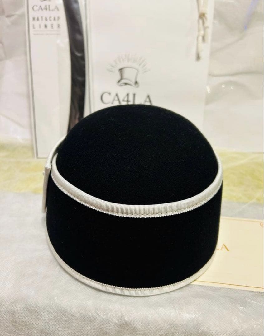 カシラ　CA4LA キャスケット　ブラック　新品未使用　　タグ付き