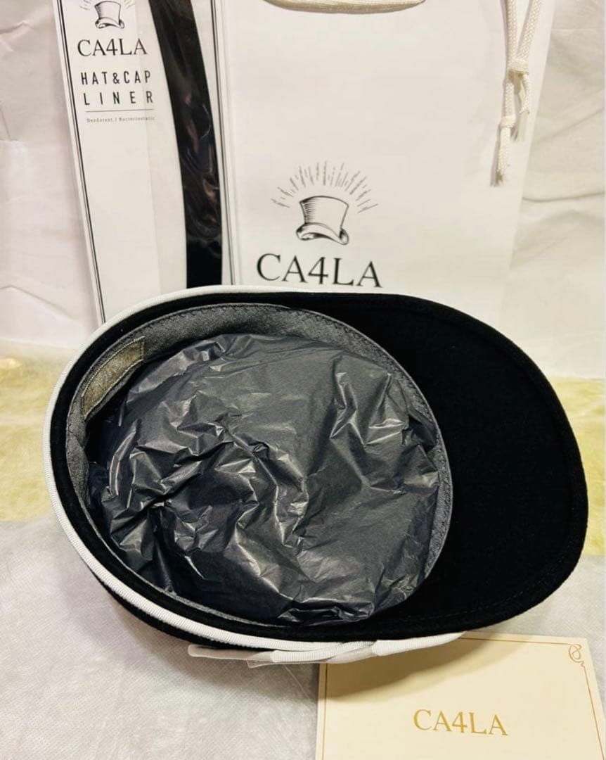 カシラ　CA4LA キャスケット　ブラック　新品未使用　　タグ付き