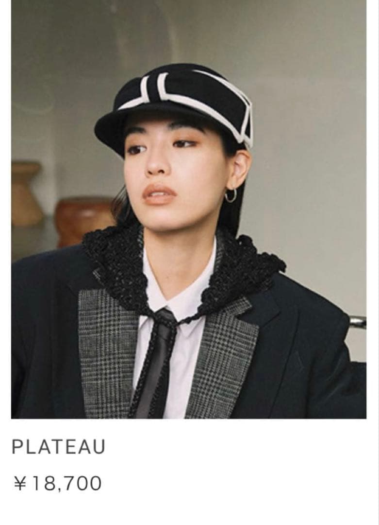 カシラ　CA4LA キャスケット　ブラック　新品未使用　　タグ付き