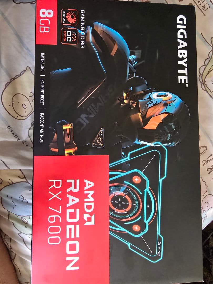 GIGABYTE Radeon RX 7600 8GB グラフィックボード