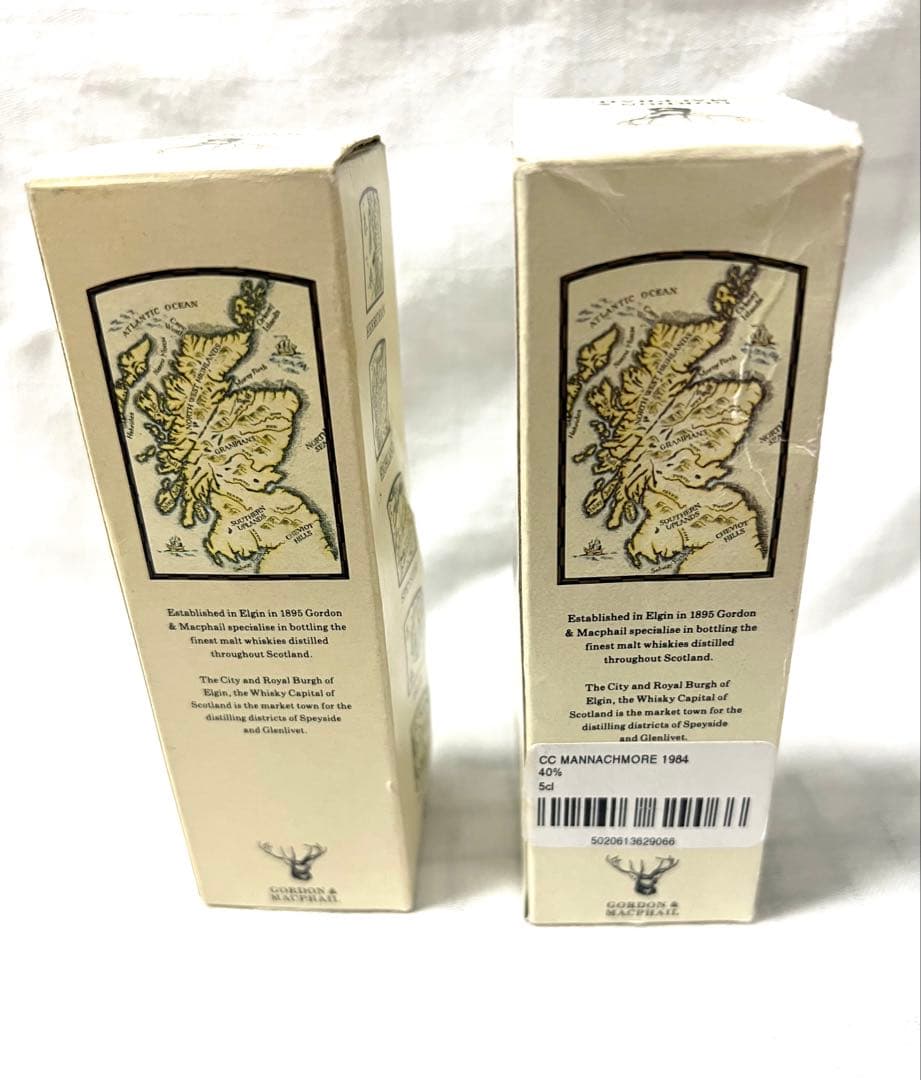 GORDON&MACPHAILミニボトル スコッチウィスキー1974 /1984