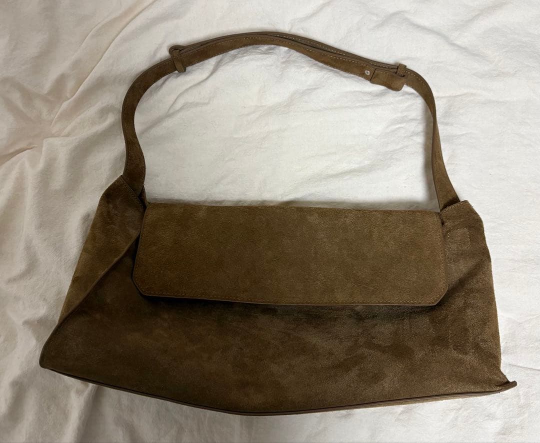 CANAL JEAN キャナルジーン スウェードフラップショルダーバッグ
