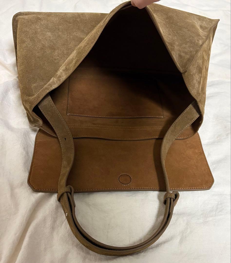 CANAL JEAN キャナルジーン スウェードフラップショルダーバッグ