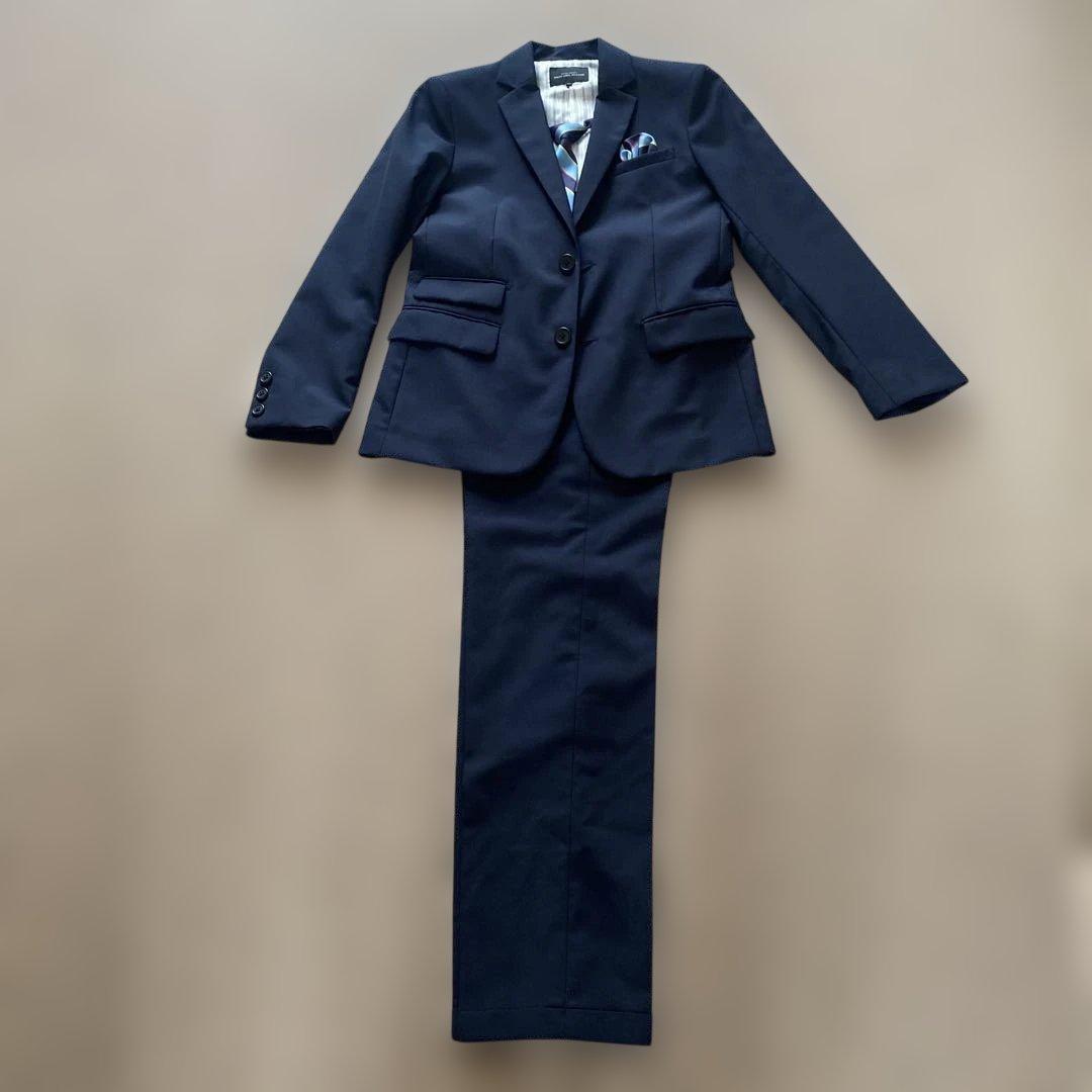 GREEN LABEL RELAXING スーツ 155 ネイビー