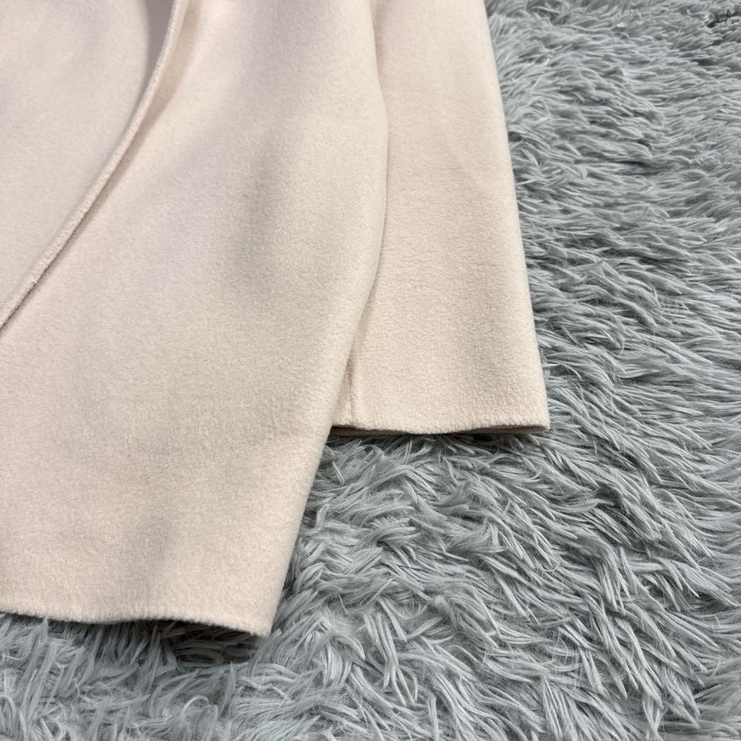 美品✨22AW セオリー カシミヤ混 LUXE NEW DIVIDE ピンク