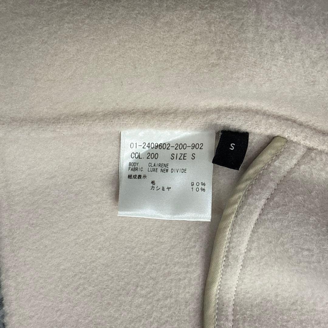 美品✨22AW セオリー カシミヤ混 LUXE NEW DIVIDE ピンク