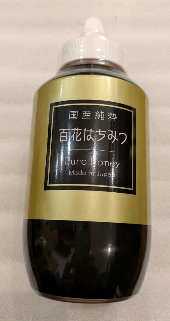 百花はちみつ（1kg）4本　はちみつの恵