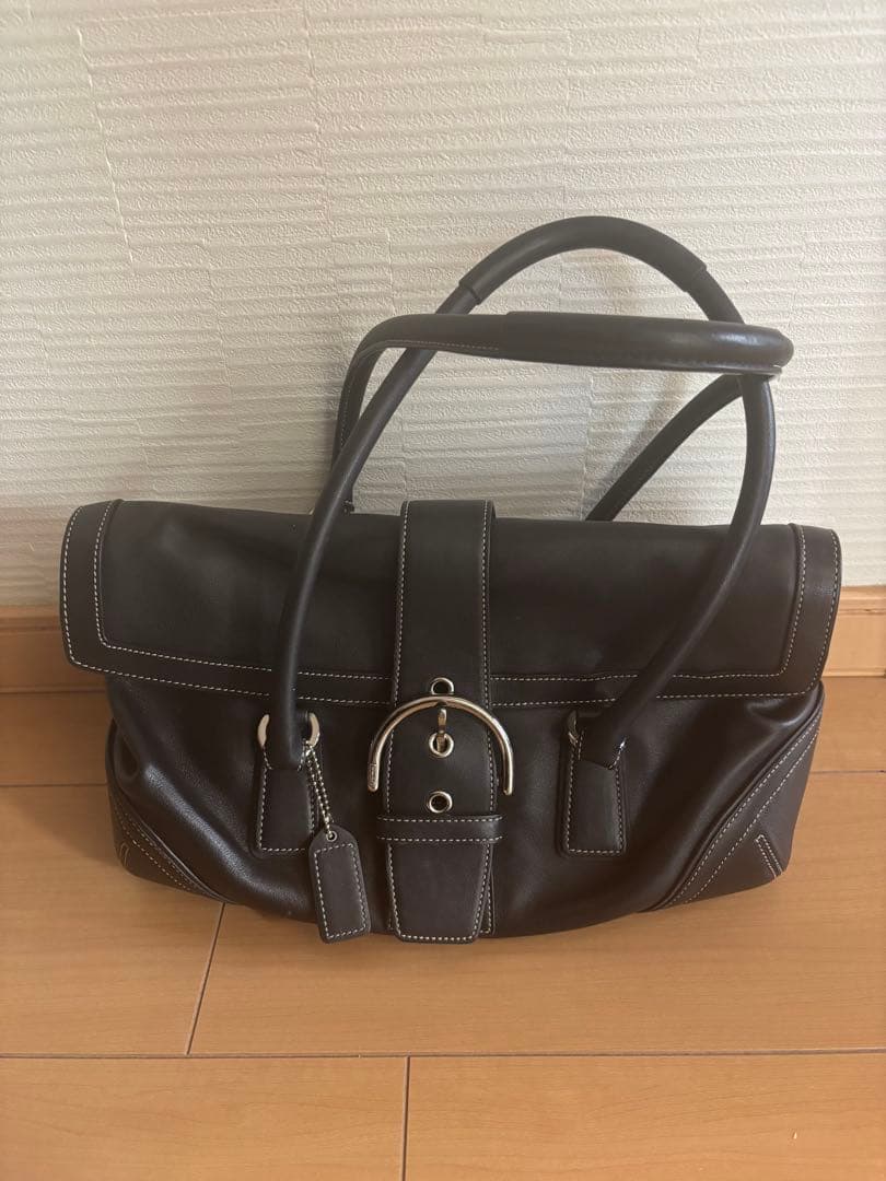 coach ハンドバッグ ソーホー SOHO レザー　黒