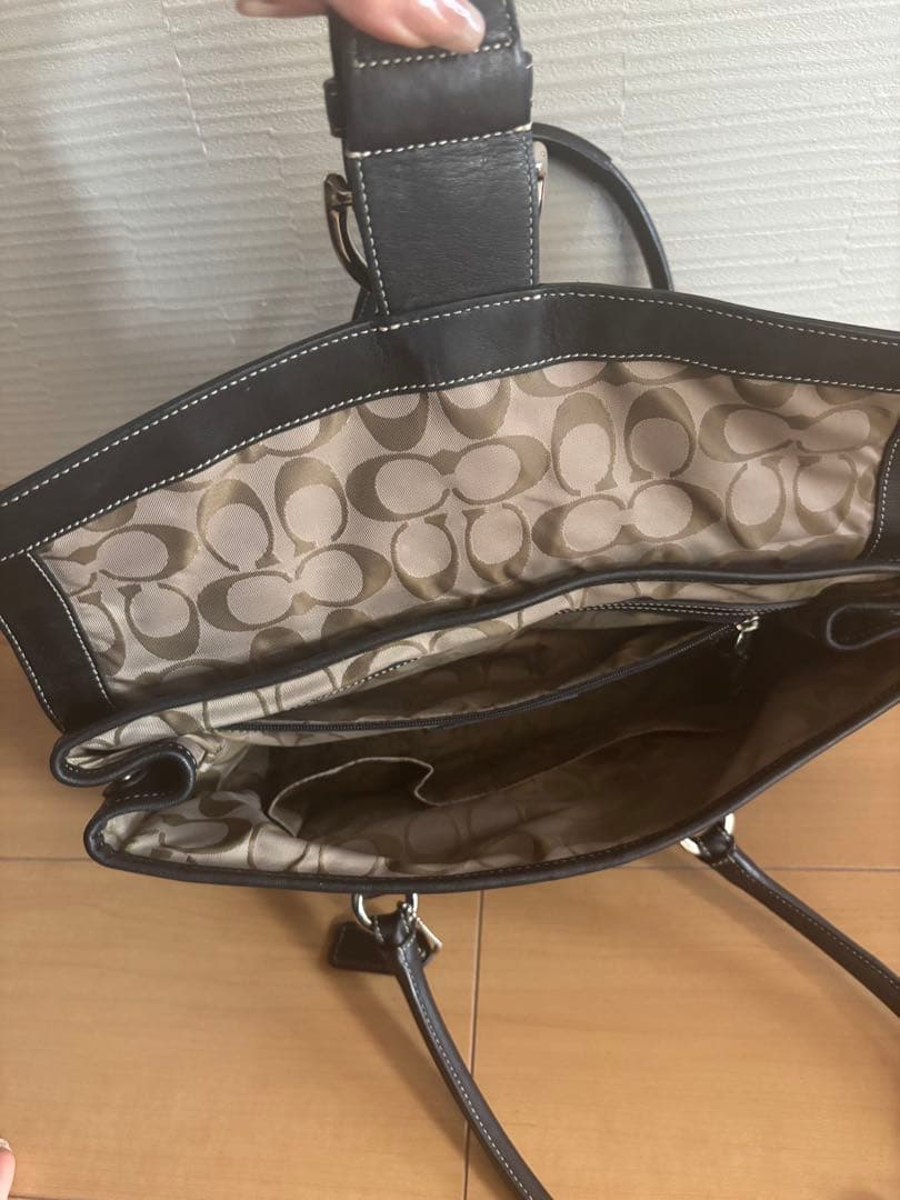 coach ハンドバッグ ソーホー SOHO レザー　黒