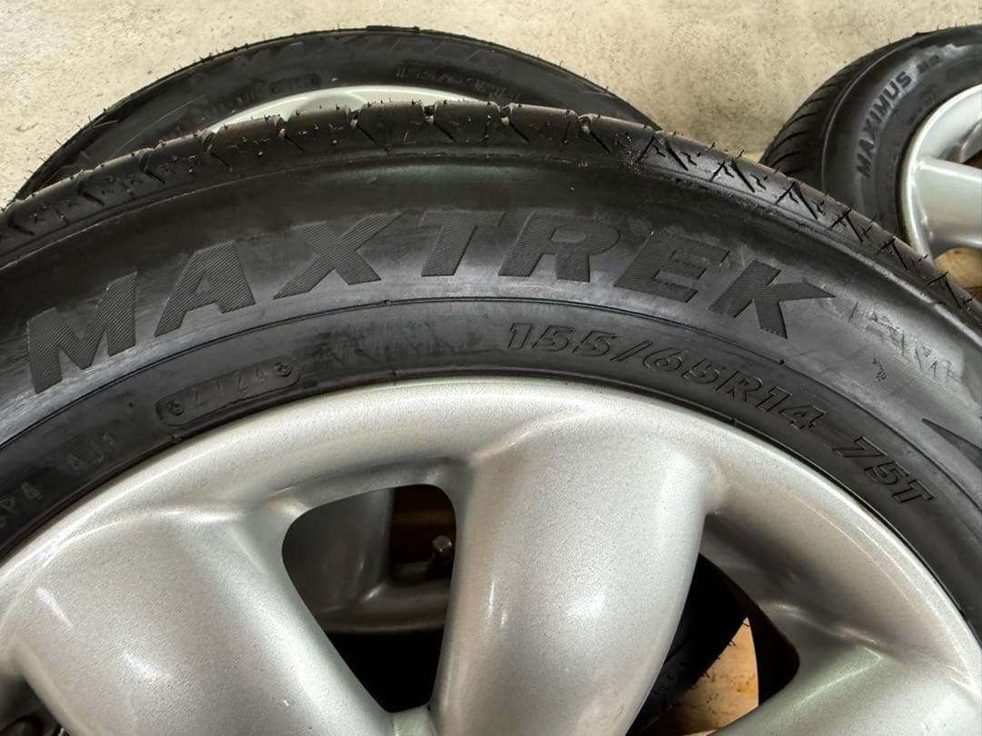 アルトラパン　ラパン　純正ホイール タイヤセット　HE22 4本セット