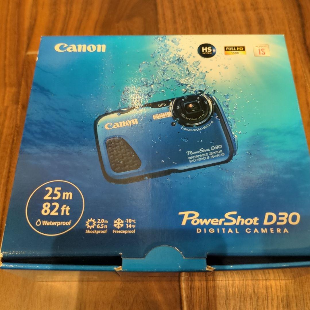Canon PowerShot D30 ブルー 未使用品
