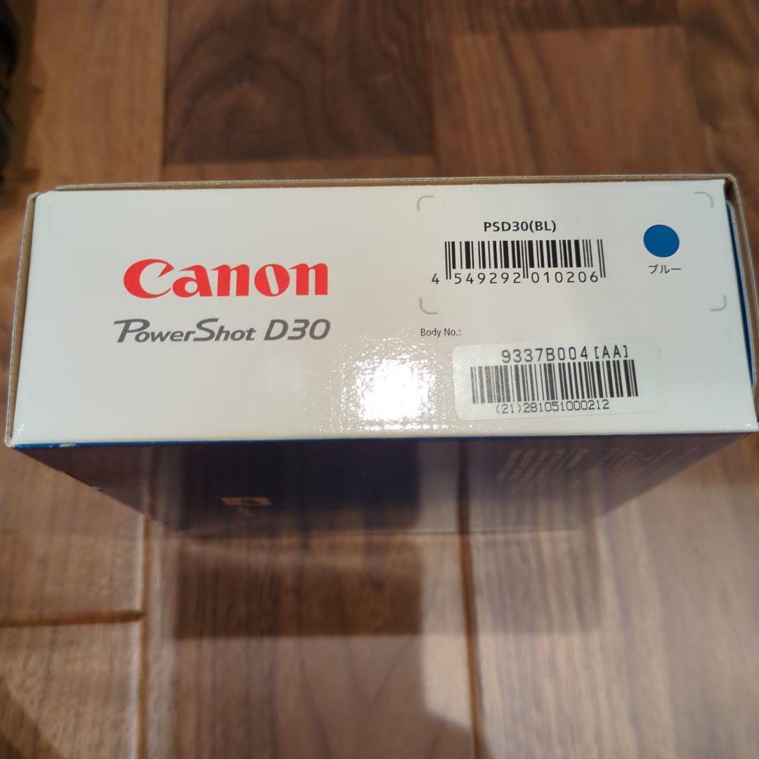 Canon PowerShot D30 ブルー 未使用品