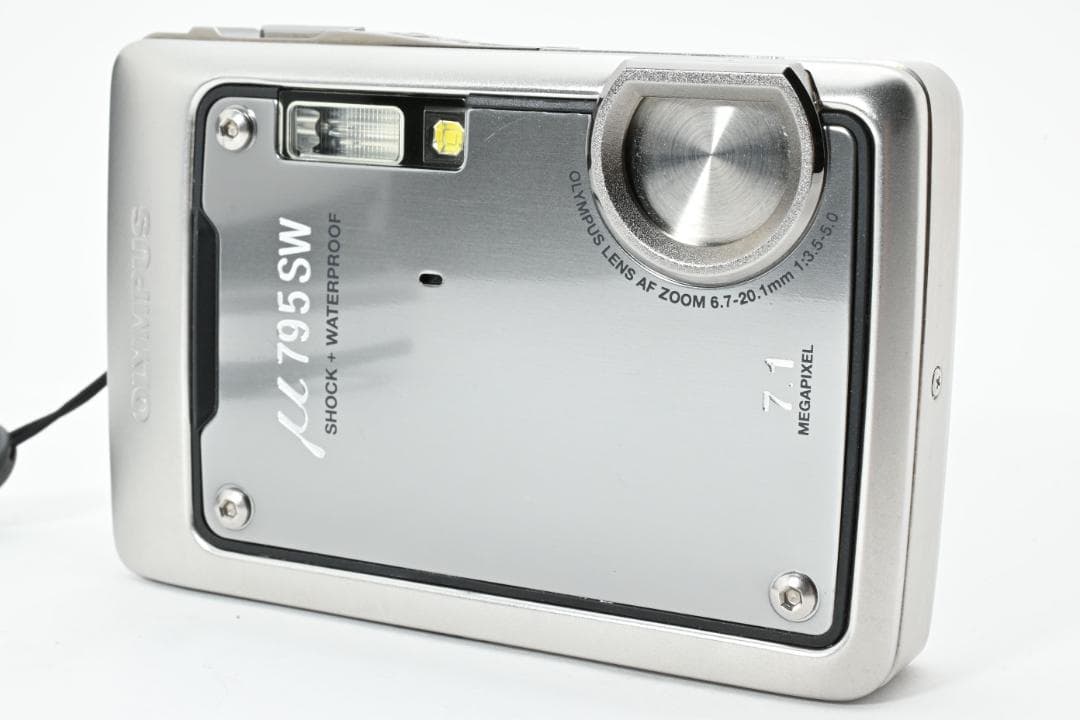 【美品】OLYMPUS μ795 ダークシルバー　動作確認済