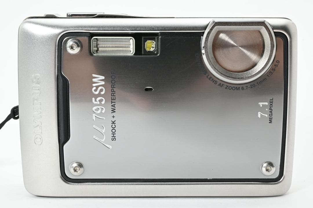 【美品】OLYMPUS μ795 ダークシルバー　動作確認済