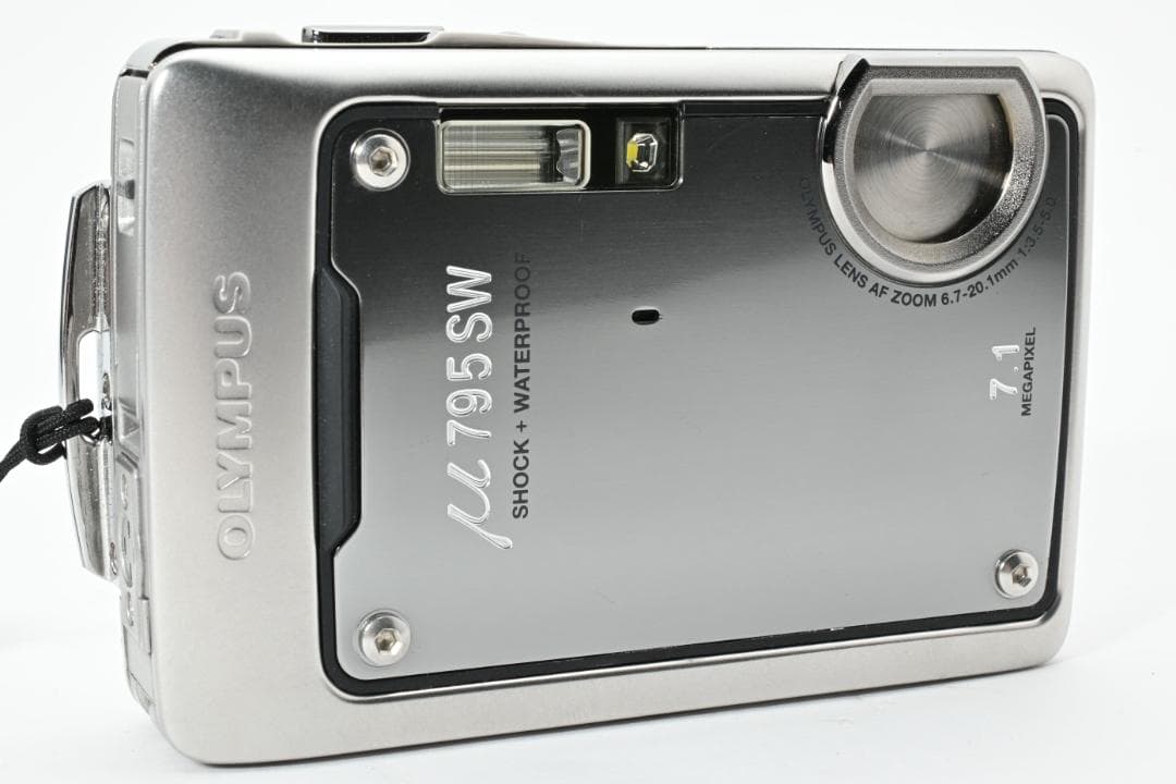 【美品】OLYMPUS μ795 ダークシルバー　動作確認済