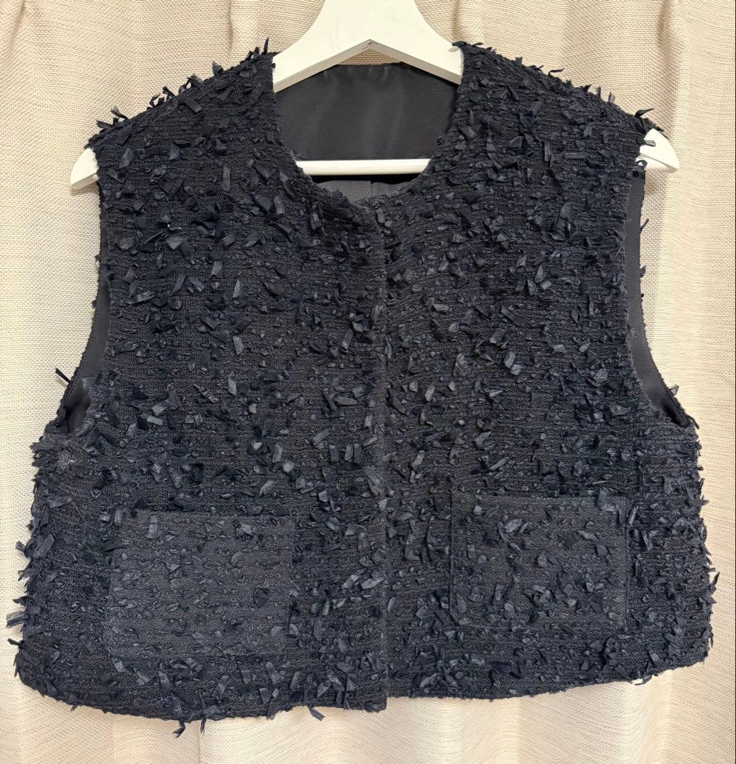 gypsohila ★ Sucre Gilet 【BlackNavy】