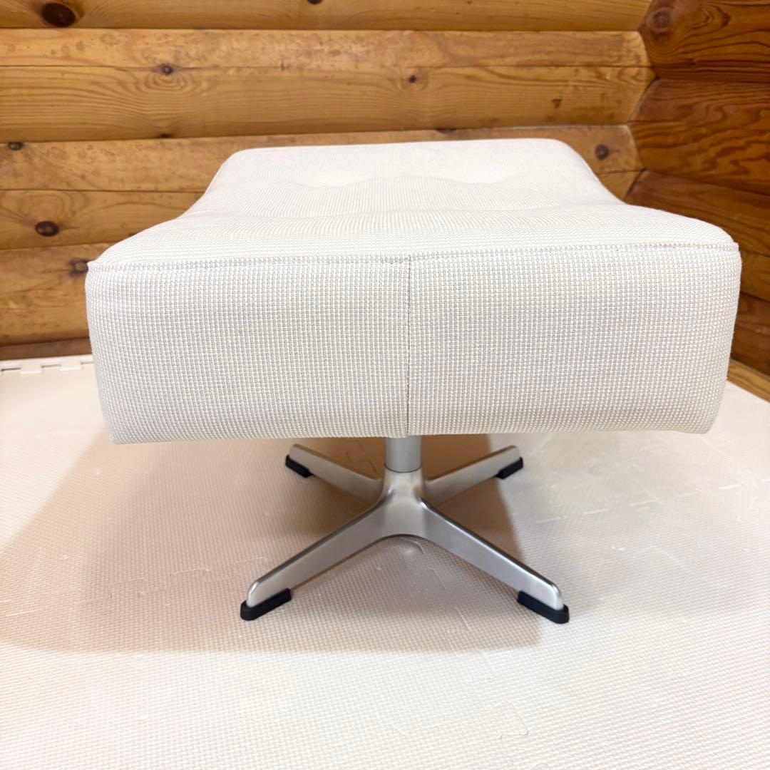 【美品】SWITCH SKAL OTTOMAN オットマン スツール アイボリー