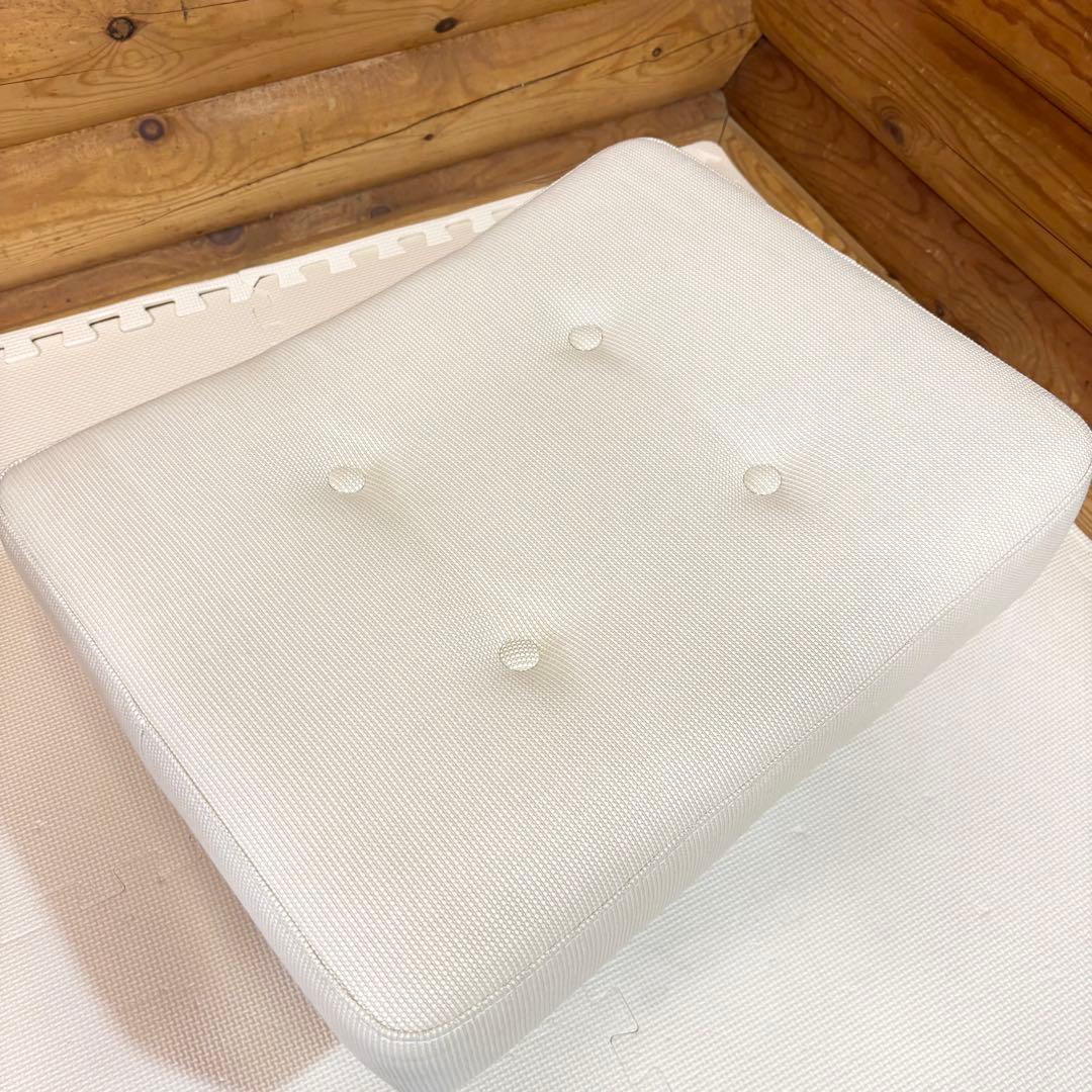 【美品】SWITCH SKAL OTTOMAN オットマン スツール アイボリー