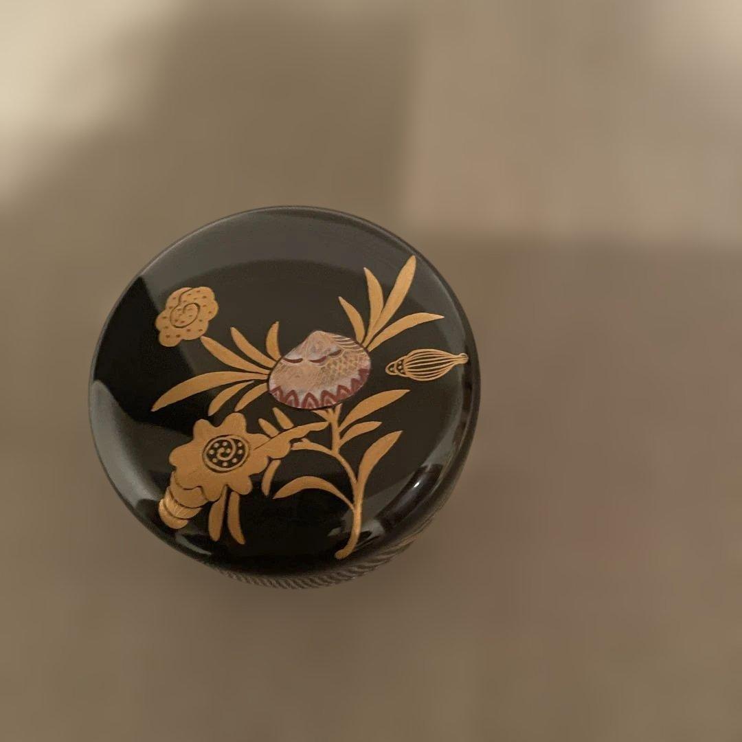 海松貝蒔絵　中棗　平安　鈴木光入