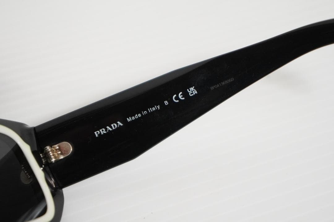 美品 正規 PRADA Symbole sunglasses 1027P▲