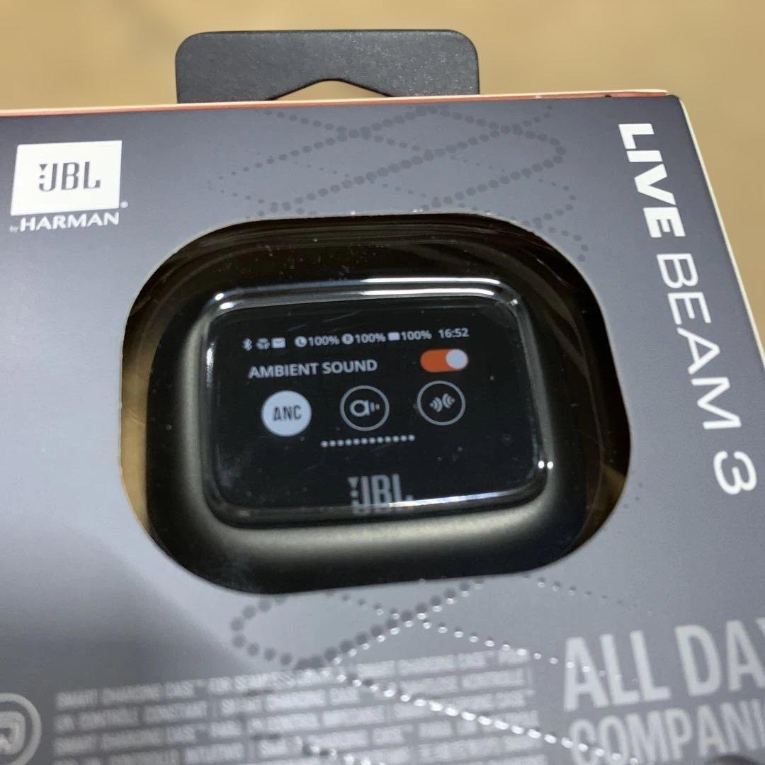 新品未開封JBL Live Beam 3 Black True Wireless