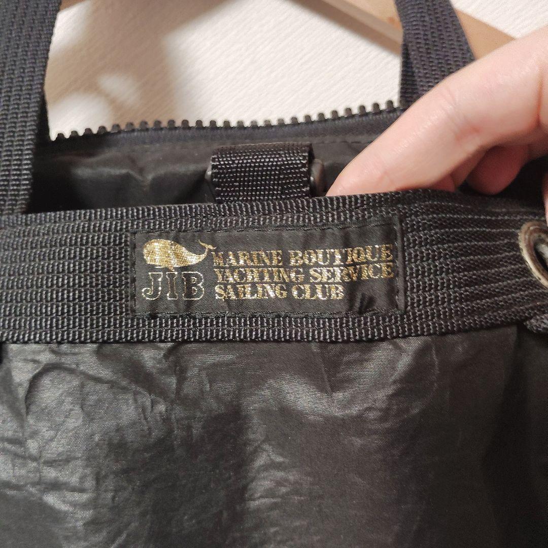 JIB 2WAYショルダー&ハンドル　円柱形　黒　シンプル　軽量 バッグ