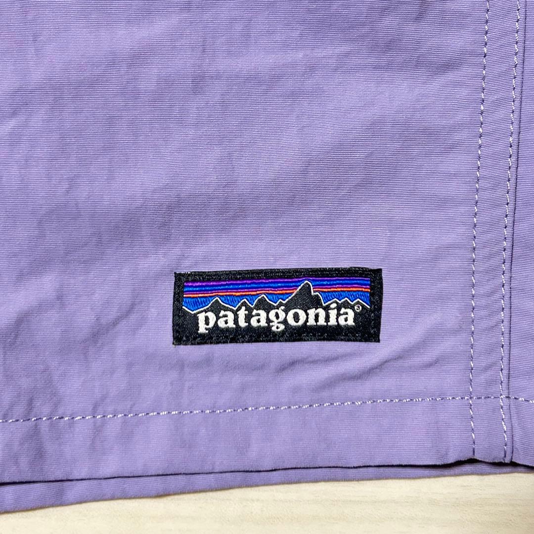 パタゴニア　ウィメンズ　バギーズ　ロング　パープル　7インチ　レディース　XS