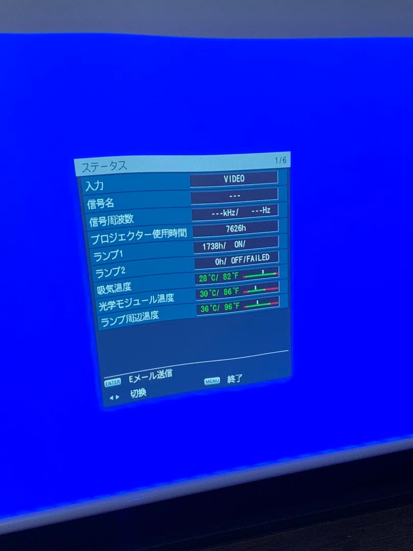 Panasonic 業務用PT-DZ870LK et dle085 レンズ
