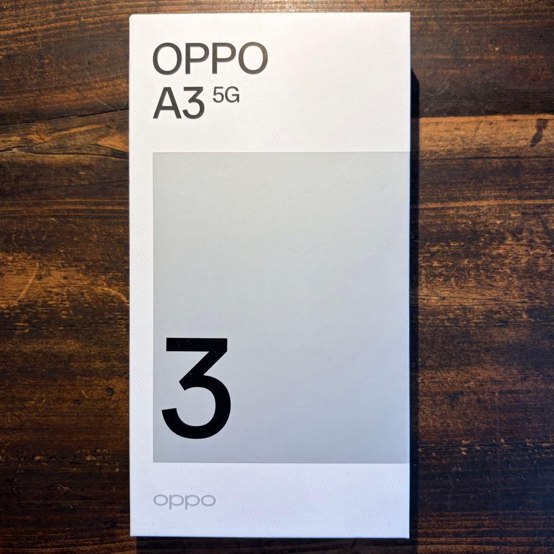 OPPO A3 5G ブラック 本体