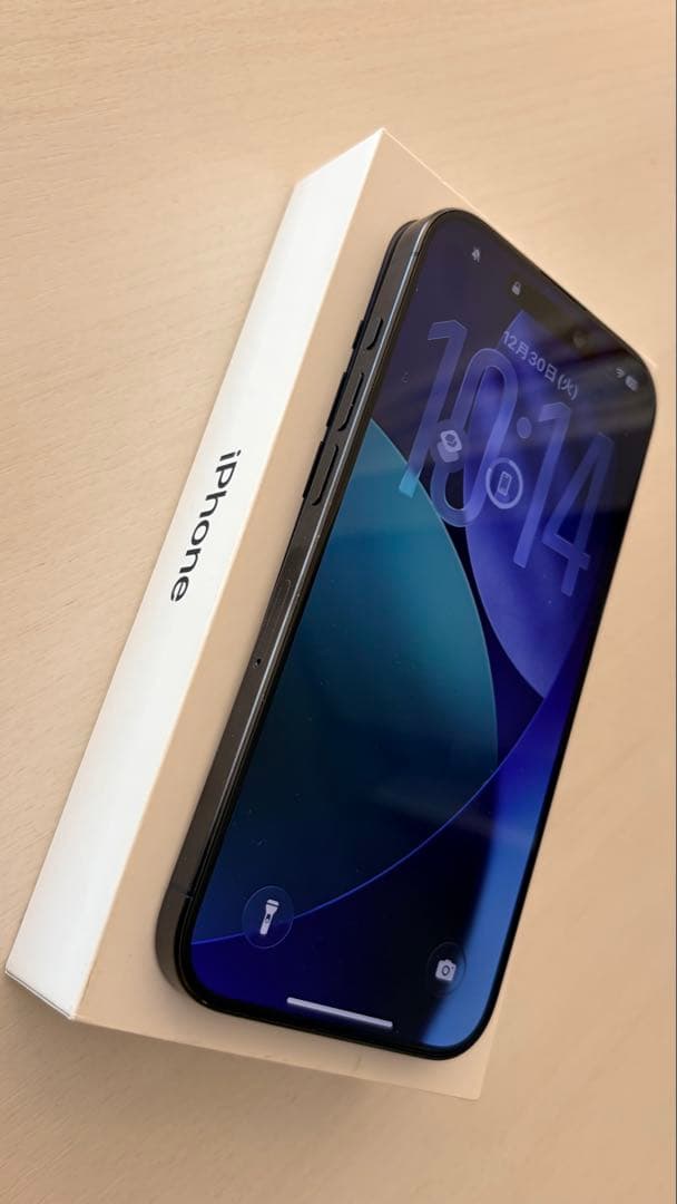 iPhone 15 pro 128GB 87%バッテリー ブルーチタニウム