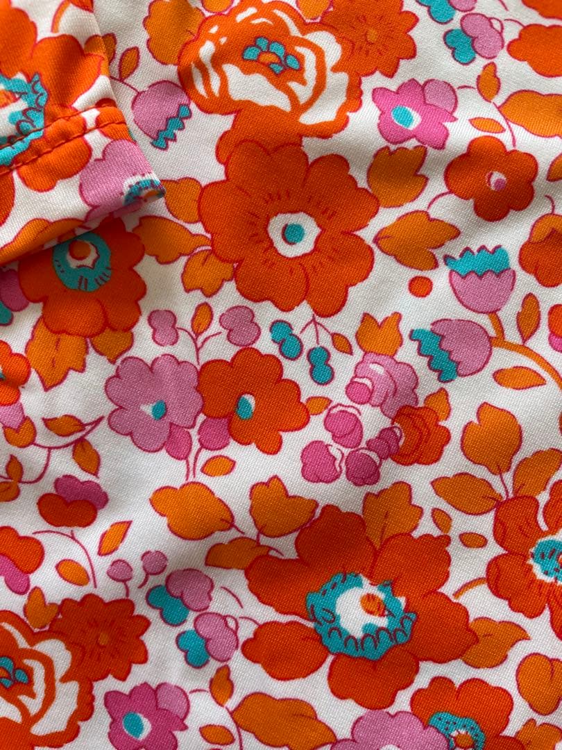 Jacadi 水着　ラッシュガード　日焼け予防　リバティ　110 120 6歳