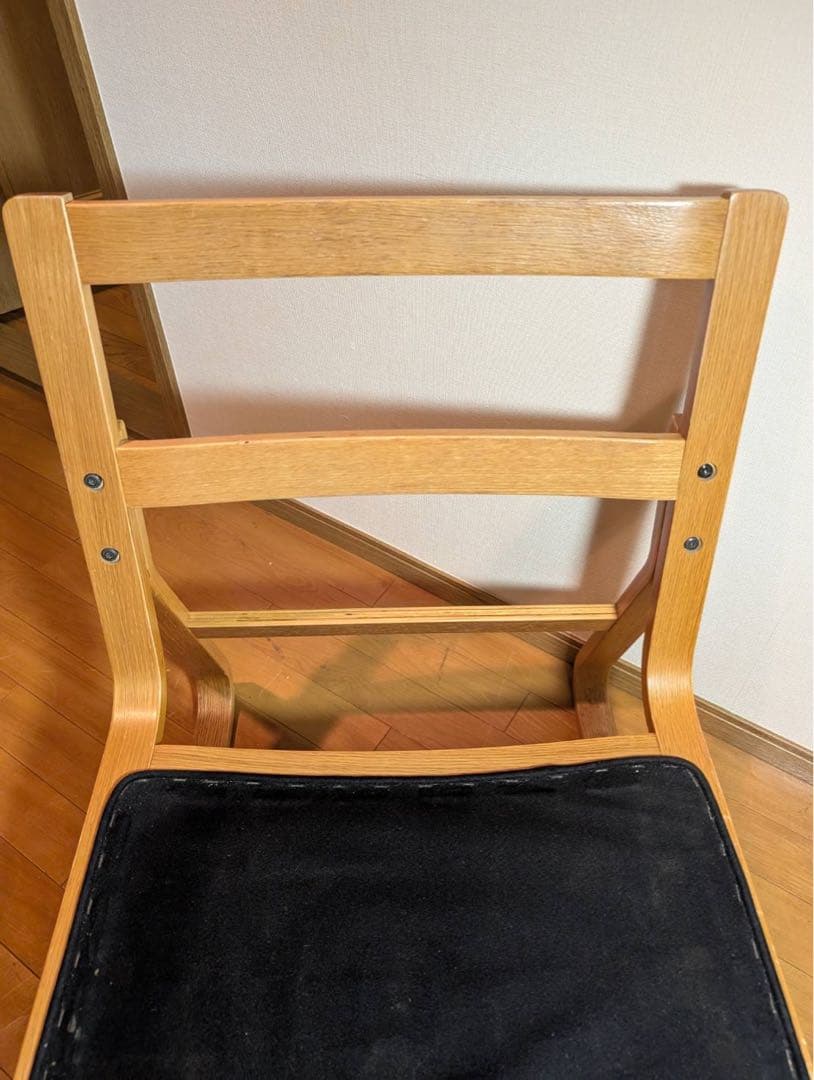 ■送料込■無印良品 リビングでもダイニングでもつかえるソファチェア オーク 椅子