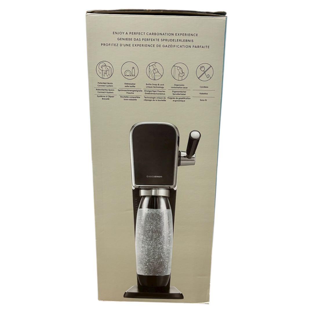 sodastream ART 炭酸水メーカー ブラック ソーダストリーム　レバー