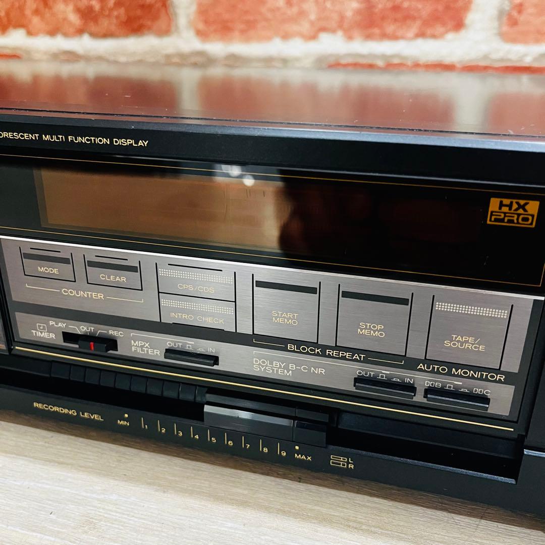 K3272【TEAK】カセットデッキ V-770（1986年発売）