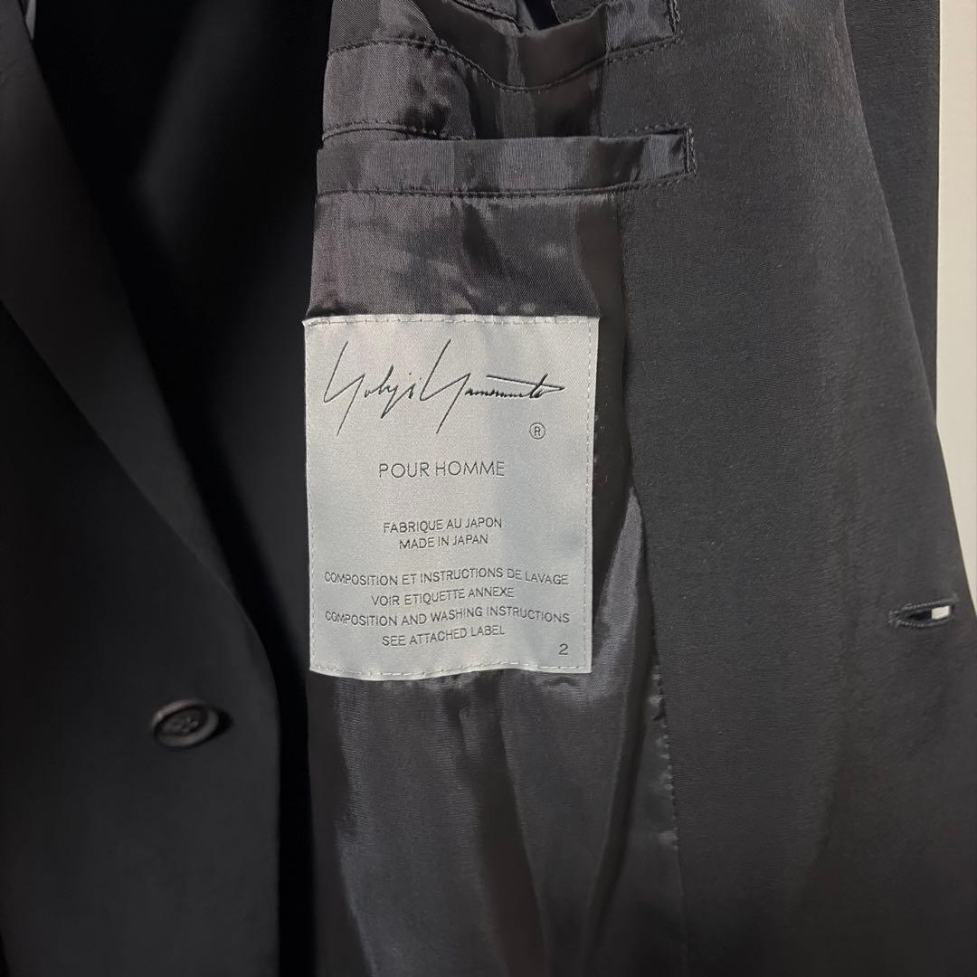 【美品】24SS Yohji Yamamoto 2Bタキシード ジャケット