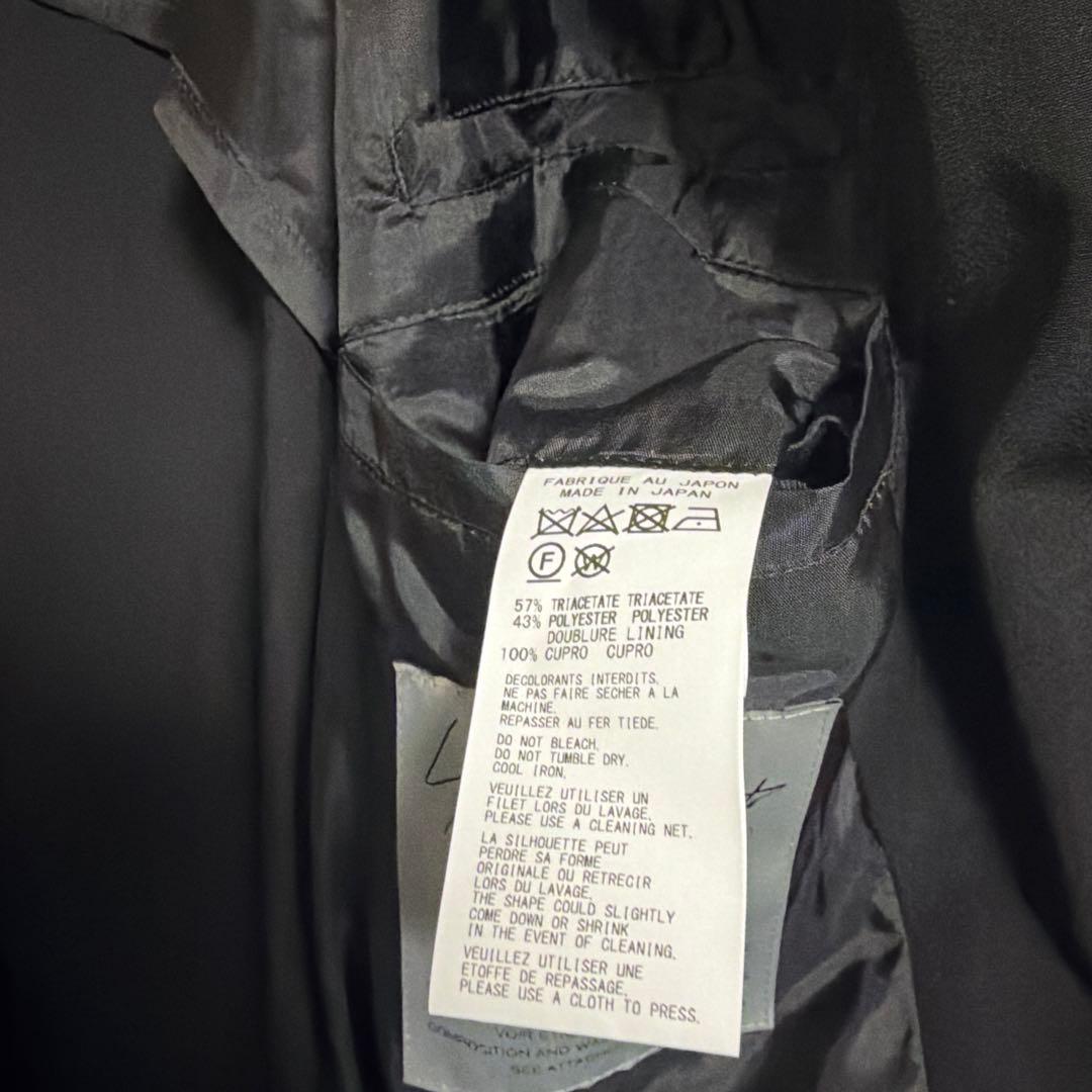 【美品】24SS Yohji Yamamoto 2Bタキシード ジャケット