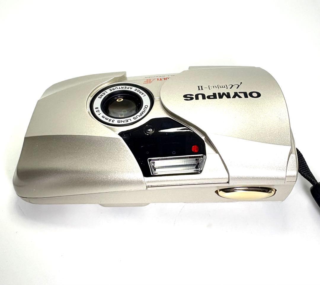 オリンパス OLYMPUS μ mju Ⅱ 35mm F2.8 訳あり