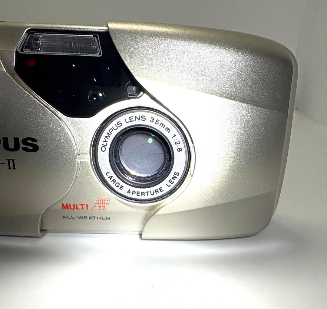オリンパス OLYMPUS μ mju Ⅱ 35mm F2.8 訳あり