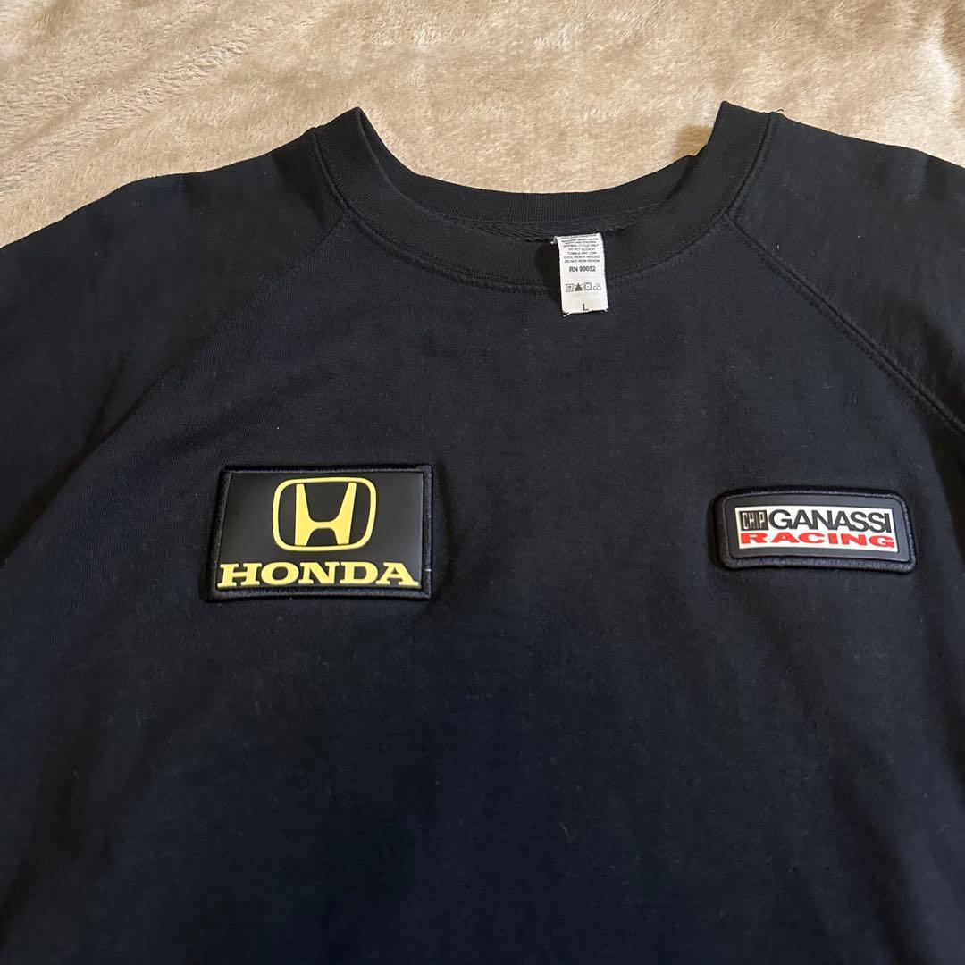 『企業系』HONDA GANASSI RACING ラグランスウェット