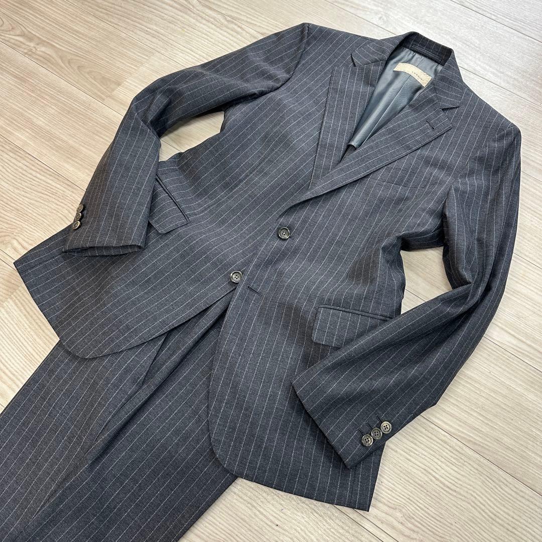 ちあき＠2025　セットアップ スーツ Lサイズ50 グレー メンズ