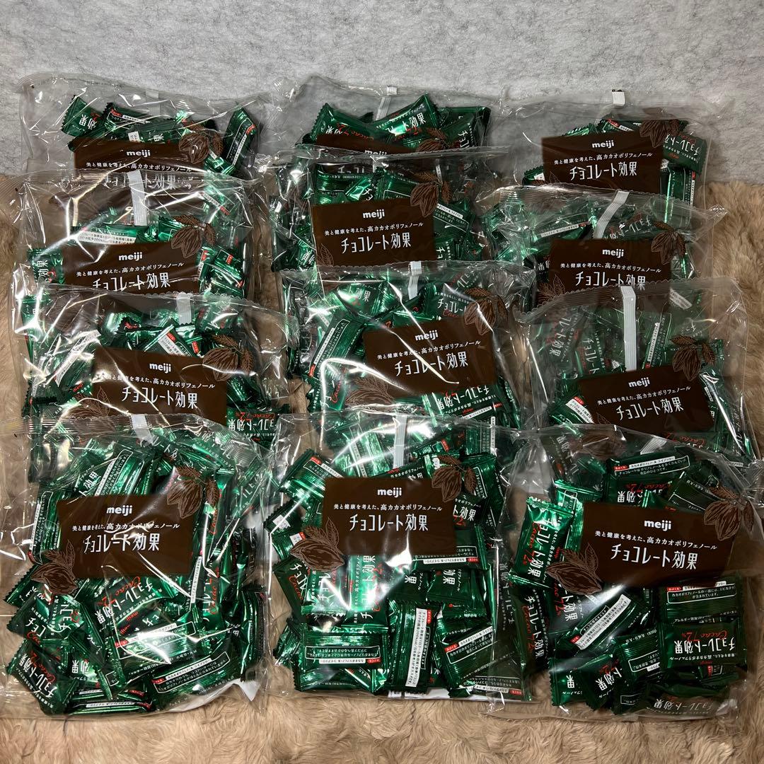 G1047 チョコレート効果 明治 カカオ72% 大容量ボックス 1kg x3箱