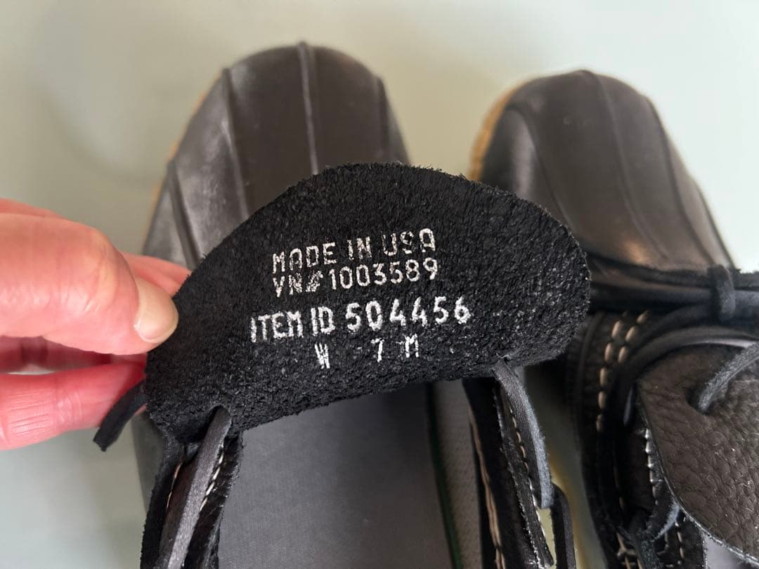 USA製 L.L.ビーン ビーンブーツ ブラック