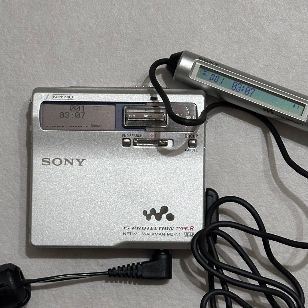 【希少未使用】SONY MDレコーダー MZ-N1 ＋MDディスク7枚