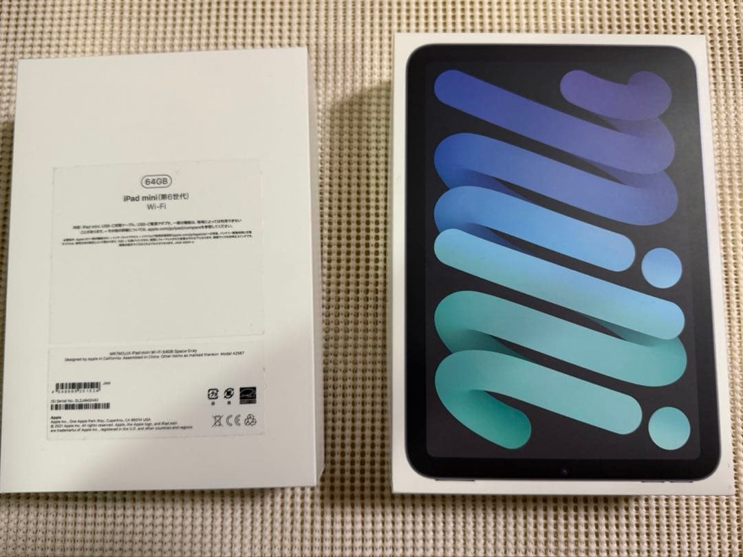 Apple iPad mini6 WIFI 64GBスペースグレー おまけ付き
