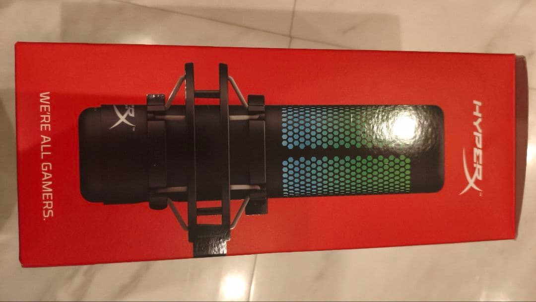 ★MIA36　HyperX QuadCast S USBマイク