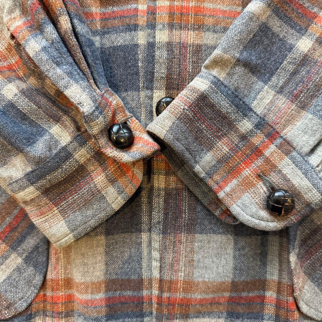 70s USA製　ペンドルトン PENDLETON クルミボタン テーラード M